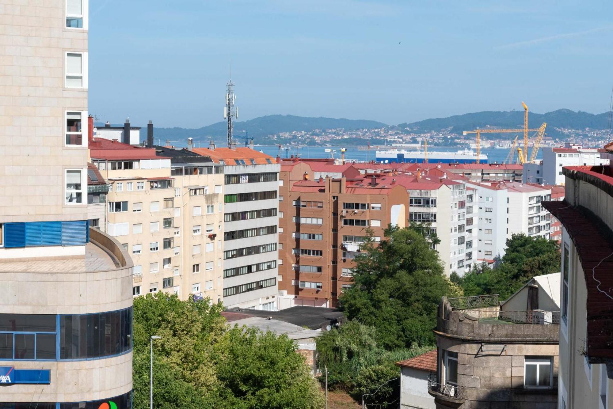شقة Gran Atico Con Terraza فيجو المظهر الخارجي الصورة