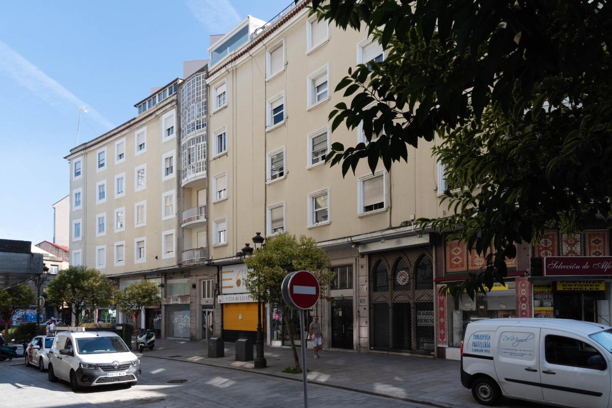 شقة Gran Atico Con Terraza فيجو المظهر الخارجي الصورة